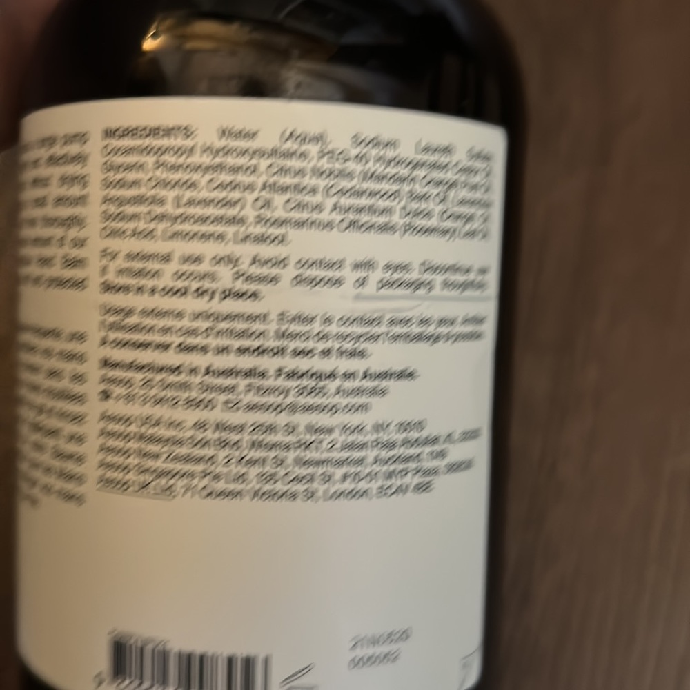 Aesop Hand Wash - Picture 6 of 7